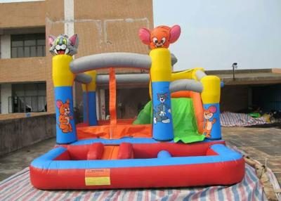 China Commercial Small Bouncy House Inflatable Jumping Castle 5 X 5 M OEM for sale