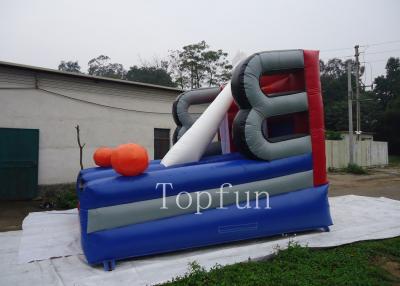 China Double Stitch 16.5FTL Inflatable Basketball Games With Hoops Waterproof for sale