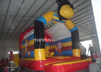 China Outdoor PVC Tarpaulin Monkey Kids Inflatable Bouncy House Family Use for sale