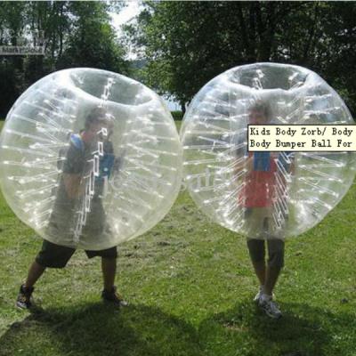 China CE Inflatable Bumper Ball 1.0mm PVC Inflatable Zorb Ball For Soccer Games for sale