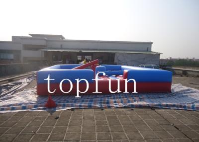 China Blue Red Inflatable Sports Games Fight Arena 6m x 6m For Adults for sale
