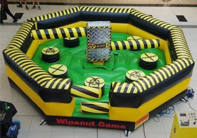 China Inflatable Obstacle Courses Toxic Meltdown Total Wipeout Sports Games for sale