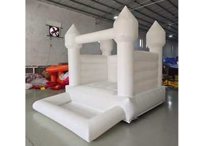 China Casa inflável do leão-de-chácara branco inflável do casamento do castelo do leão-de-chácara para crianças à venda