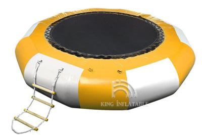 China Water Trampoline Inflatable Water Toy Bouncers Recreation Rental Jump Floating Trampolines for sale