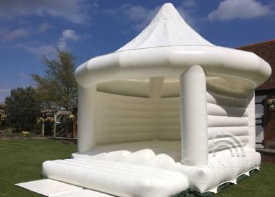 China White Inflatable Wedding Bouncy Castle Inflatable Bouncy House Tent For Adults Kids for sale