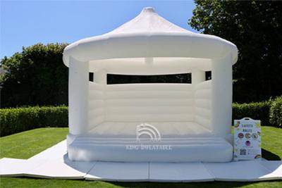 China White Bouncy Castle For Wedding Engagement Party Corporate Event & Kids Birthday for sale