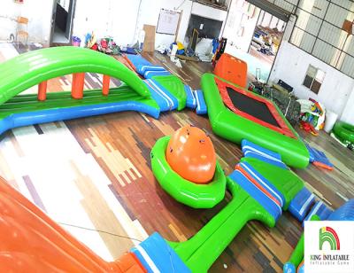 China Customized Inflatable Water Parks 0.9mm Safety Environmental Protection for sale