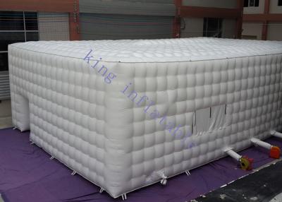 China White  Inflatable Cube Tent Wedding Event Tent for sale