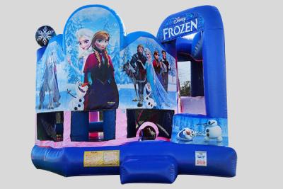 China Frozen Theme Bouncy Castle Outdoor Rental Commercial Bounce House Inflatable Bouncer for sale