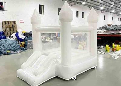 China White Mini Inflatable Bouncer Outdoor Indoor Kids Birthday Party Bouncy Castle House for sale