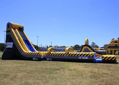 China Inflatable Assault Courses Outdoor Sport Game Obstacle Courses For Children'S Parties for sale