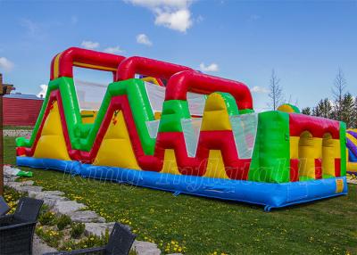 China Inflatable Obstacle Courses Bouncer Customized Size Bounce House Obstacles For Kids for sale