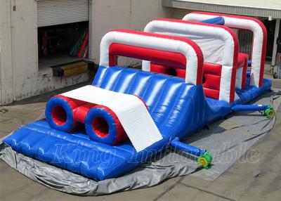 China Inflatable Military Obstacle Course PVC Sport Game Large Inflatable Obstacle Course Races for sale