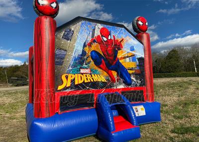 China Kids Inflatable Bouncer Castle Outdoor Commercial Party Spider Man Bouncy Castle Hire for sale