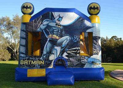 China Superheroes Batman Childrens Bouncy Castle Combo Inflatable Bouncer Bounce House for sale