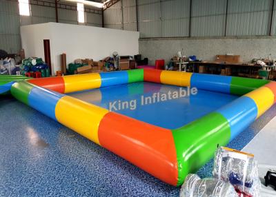 China 0.65mm PVC Tarpaulin Inflatable Swimming Pools For Kids And Adults Outdoor Use for sale