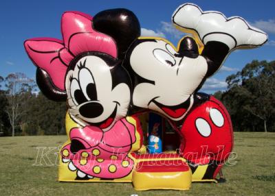 China Mickey And Minnie Jumping Castle Commercial Event Kids Party Inflatable Bouncer House for sale