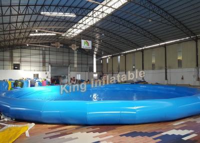 China Durable Quick - Set Round Inflatable Swimming Pool For Summer Family / Outdoor Garden for sale