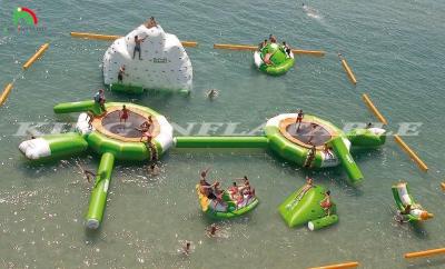 Chine Parcs aquatiques flottants gonflables Jeux aquatiques gonflables Équipement de divertissement pour les événements à vendre