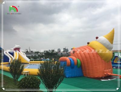 China Water Park Design Build Inflatable Water Theme Park Rental Water Play Equipment for sale