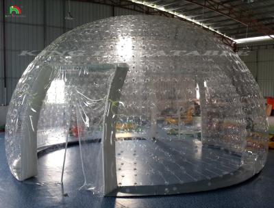 China Outdoor Portable Customized Transparent Inflatable Dome Swimming Pool Cover Tent Bubble Tent for sale