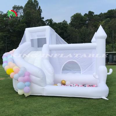 China Bouncer Slide Combo Inflatable Bouncy House Castelo com Slide e Pool Jumping Castelo para Crianças Adultos à venda