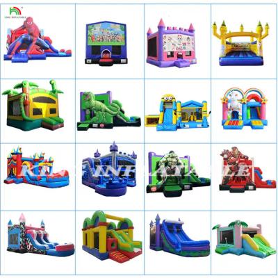 China Kids Inflatable Moonwalk Water Jumper Bouncer Bouncy Castle Jumping Commercial Bounce House Party Rentals for sale