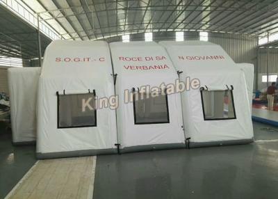 China White 7*5m Unslead Inflatable Event Tent For Shelter , Warehouse for sale