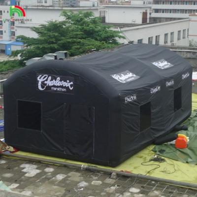 China Popular Portable Inflatable Nightclub Disco Lighting Music Bar Inflatable Cube Party Inflatable Tents For Event for sale