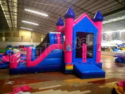 China PVC Material Inflatable Jumping Castle With Slide For Kids , Childrens Bouncy Castle for sale