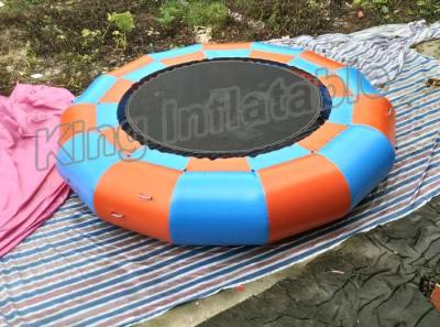 China EN14960 Inflatable Water Toy , Giant 5m diameter Inflatable Trampoline Games for sale