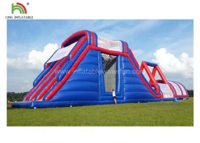 China Great Challege Extreme Jungle Gym Inflatable Sports Games / Outdoor Obstacle Course for sale