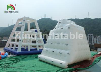 China 0.9mm PVC Tarpaulin 3 x 2m Inflatable Water Toy / Inflatable Floating Iceberg for sale