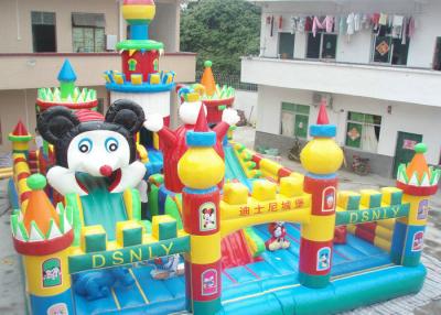 China Outdoor Inflatable Amusement Park / Children Playground Equipment For Kids for sale