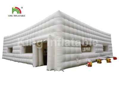 China White Color 11 X 6m Inflatable Cube Tent For Rental / Advertising Inflatable Booth for sale