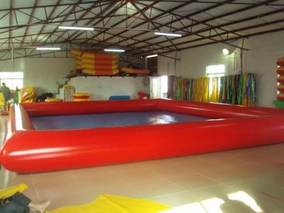 China 0.6mm - 0.9mm PVC Large inflatable swimming pools for kids and adult water games for sale