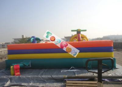 China Attractive Huge Fun City Inflatable Amusment Park For Children / Kids Paradise for sale