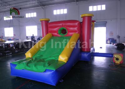 China Home Children Jumping Bouncy Castles With Slide / Inflatable Air Bouncer for sale