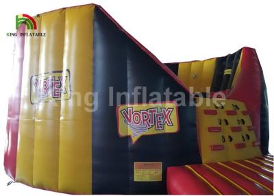 China Plato PVC Red 9m Inflatable Sports Games, Inflatable Interactive Battle Arena With IPS System for sale