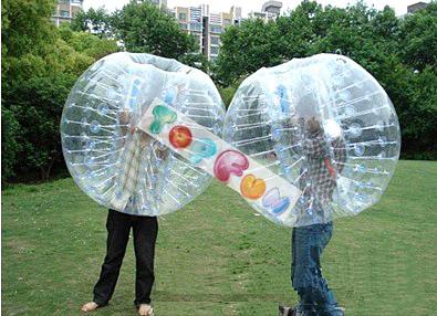 China bola de parachoques inflable del PVC del 1.2m para los niños y los adultos/la bola del tope del cuerpo en venta