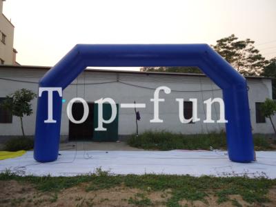 China Large balloon colorful inflatable arches for advertisement , inflatable finish arch for sale