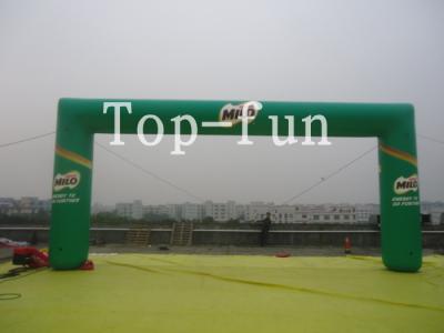 China Large Grenn Inflatable Entrance Arch / Big Inflatable Arch For Rental / Inflatable Arch Pric China for sale