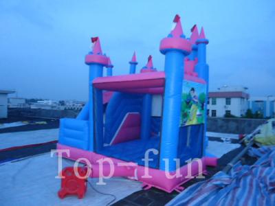 China Kids Indoor or Outdoor Princess Commercial Inflatables Bouncy Castle House for Hire for sale