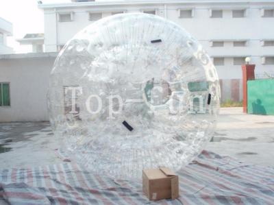 China Attractive Inflatable zorbing ball For Party / Wlub Park / Square , Large Inflatable Beach Balls for sale