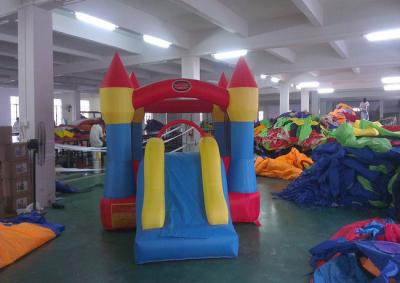 China Durable Mini Inflatable Bouncy castle jumping House With Slide For Kids for sale