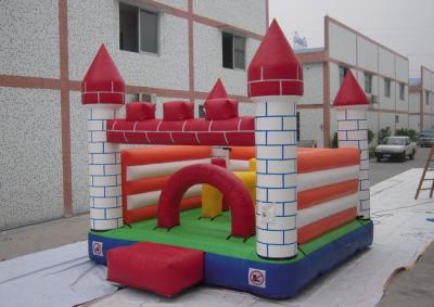 China Oxford fabric Indoor Commercial Bounce Houses / Kids Inflatable Residential Jumping Castle for sale