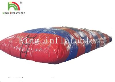China Heat Sealing Colorful Blow Up Water Pillow / Tower Blob PVC Water Toy For Water park for sale