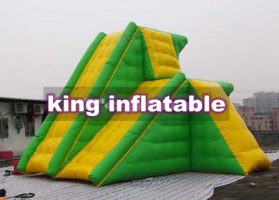 China Super Size Double - Deck Inflatable Water Tower Slide For Water Parks for sale
