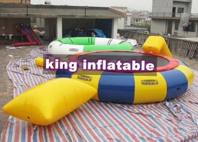 China Saco/corrediça de salto infláveis personalizados da liga do brinquedo/trampolim da água do PVC do logotipo à venda