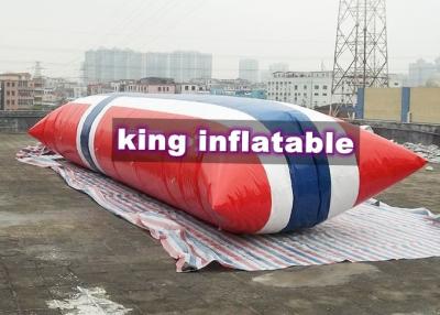 China Durable Inflatable Water Toys / Blow Up Water Jumping Airbag Water Blob for sale